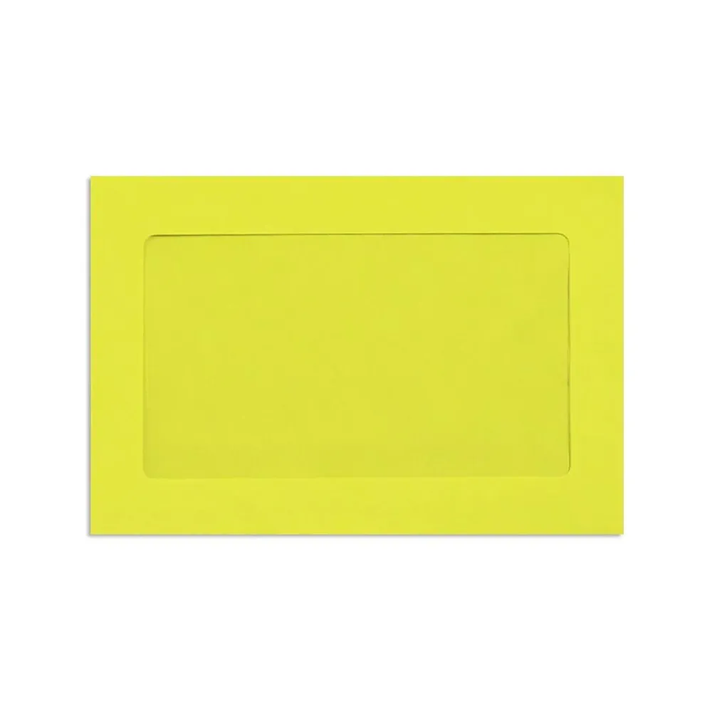 New LUX Window Envelopes, Citrus 6 x 9 inch 50/Pack