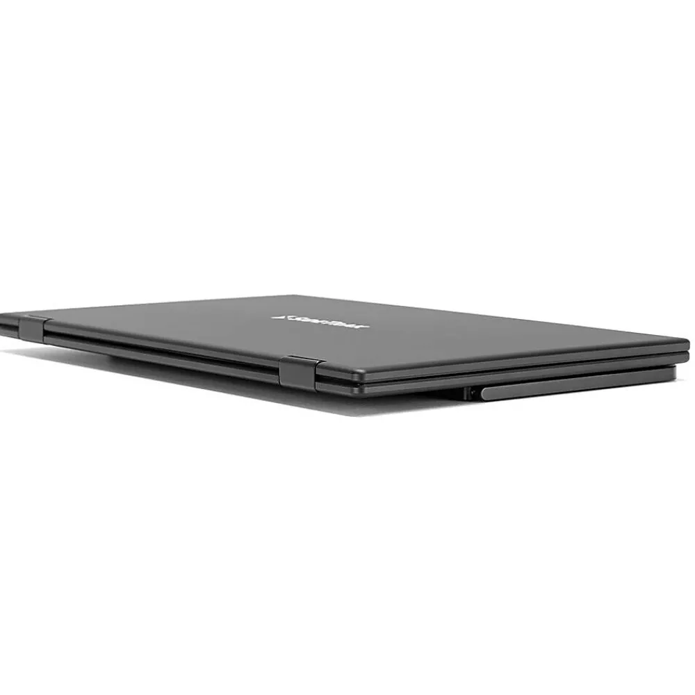 Luxor SideTrak SoloBook 15.6" 60 Hz Stacked Dual Portable LCD Monitor, Black (STFRHDBK15BL)