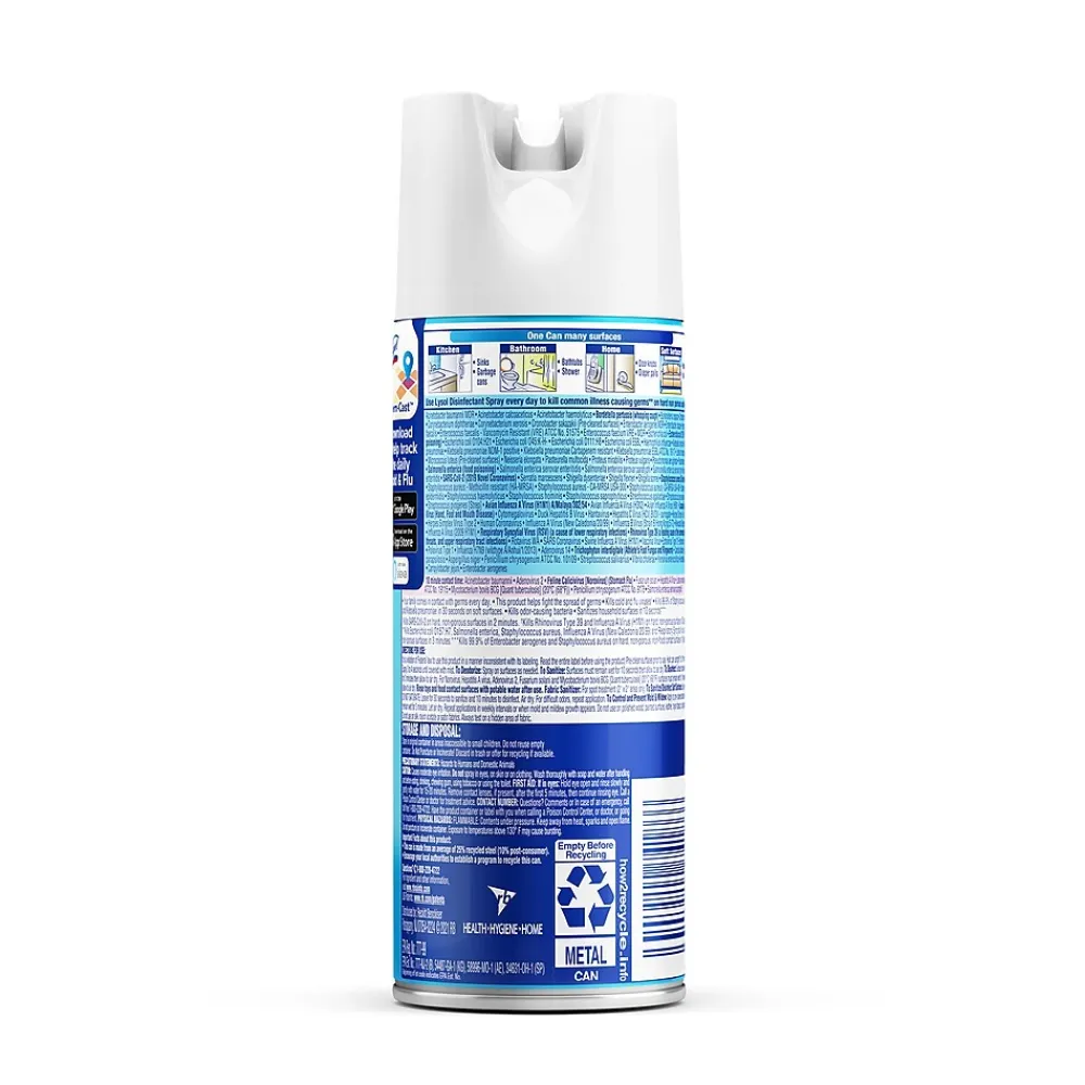 Disinfectant Spray, Crisp Linen, 12.5 Oz. 12/Carton (1920074186)<Lysol Discount