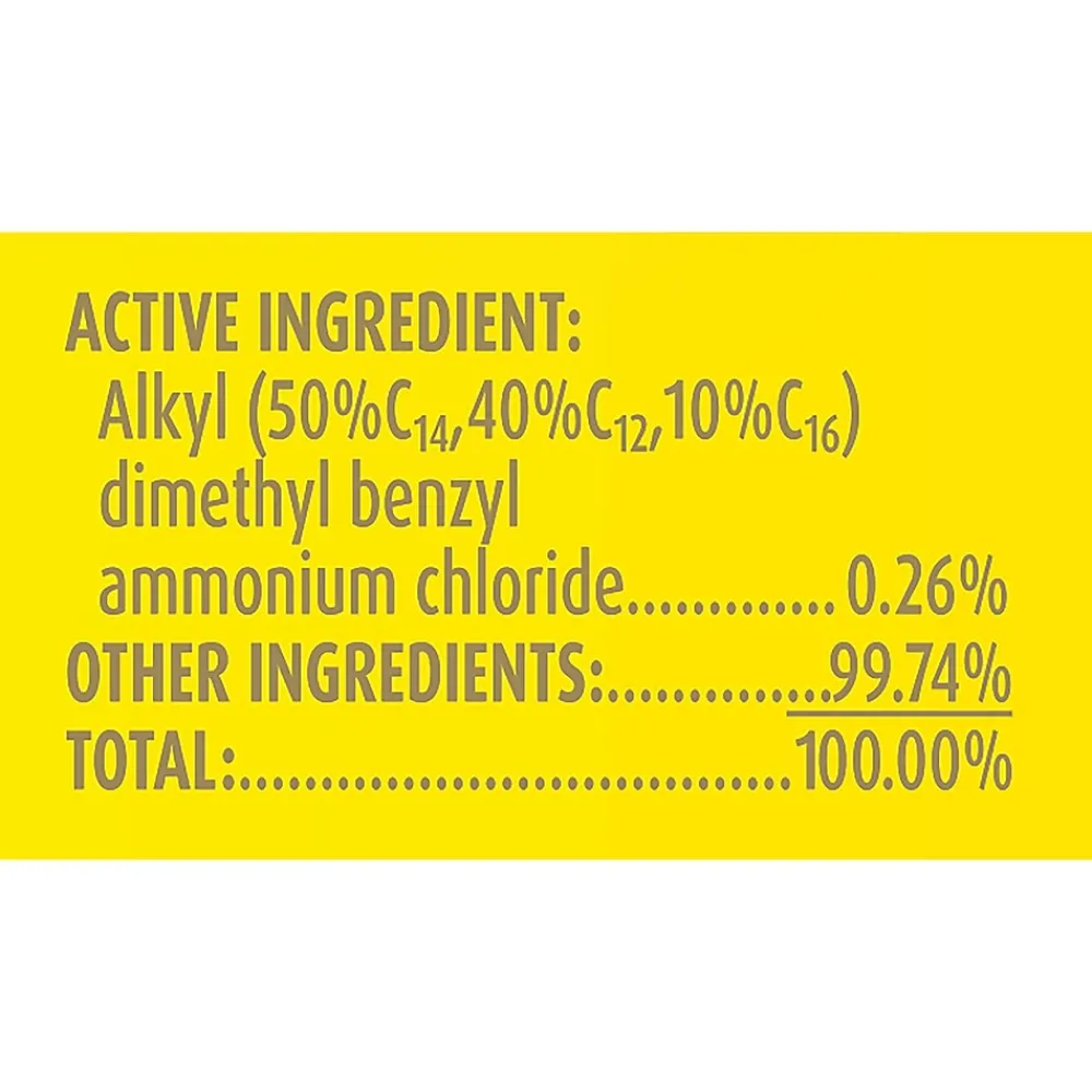 Disinfecting Wipes, Lemon and Lime Blossom, 35 Wipes/Canister, (81145)<Lysol Discount