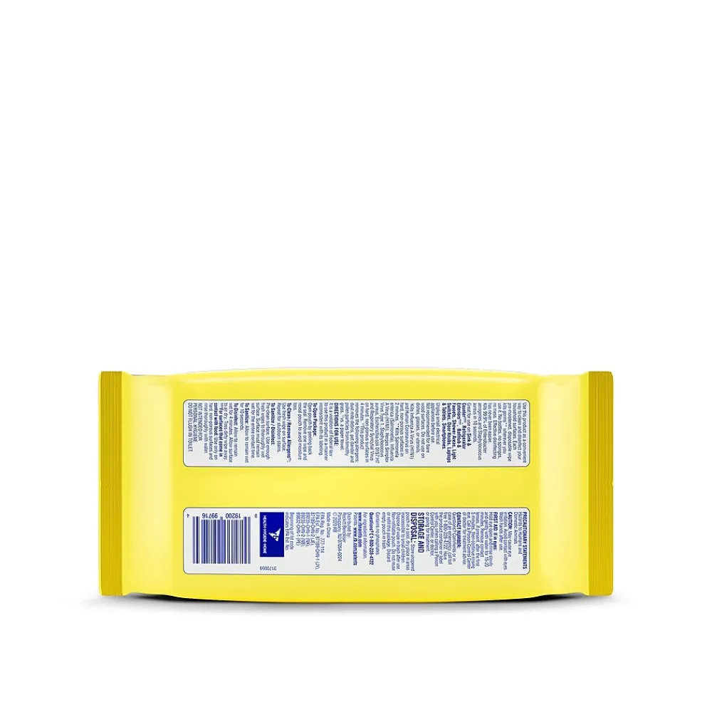 Disinfecting Wipes, Lemon & Lime Blossom Scent, 80 Wipes/Flat Pack (1920099716)<Lysol Clearance