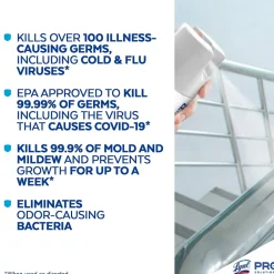 Professional Cleaner Disinfectant, Crisp Linen, 19 Oz. (36241-74828)<Lysol Discount