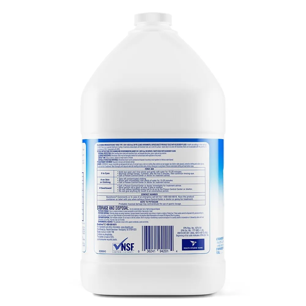Professional Heavy Duty Bathroom Cleaner, Concentrate, Fresh Lime Scent, 1 gal. (3624194201)<Lysol Discount