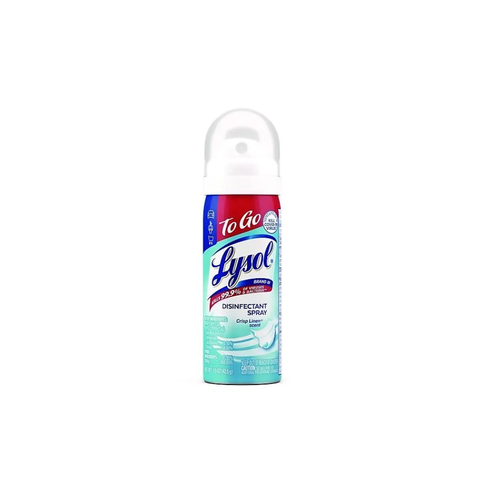 To Go Disinfectant Spray, Crisp Linen, 1.5 oz.(19200-99923)<Lysol Discount