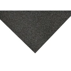 M + A Matting Frontier Commercial Scraper Floor Mat, 3.75' x 60', Dark Grey (4371460009)