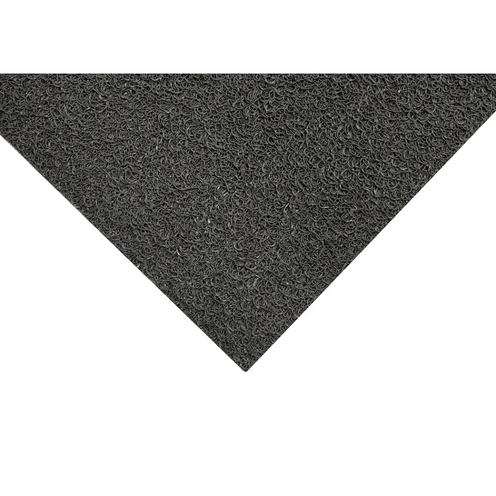 M + A Matting Frontier Commercial Scraper Floor Mat, 3.75' x 60', Dark Grey (4371460009)