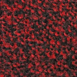 M + A Matting Plush Commercial Wiper Floor Mat, 4.92' x 2.92', Red Pepper (1807635590)