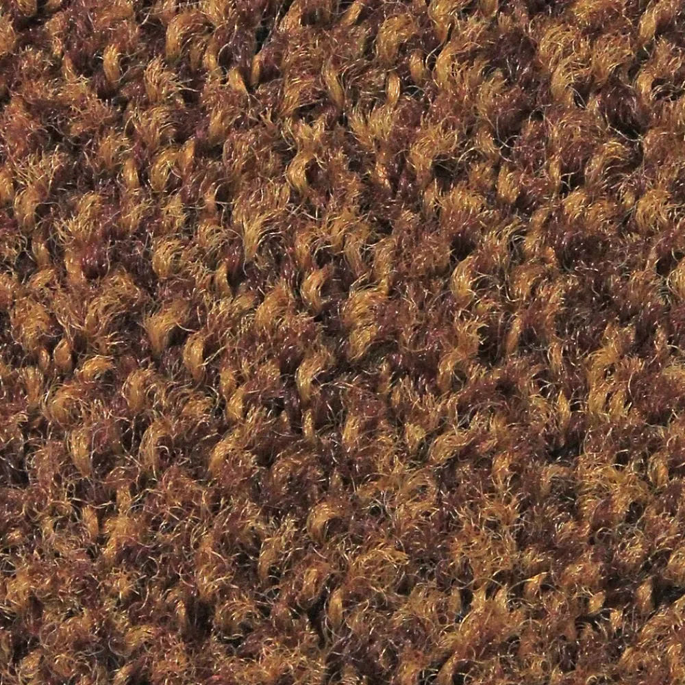 M + A Matting Plush Commercial Wiper Floor Mat, 5.75' x 3.75', Golden Brown (1806446590)