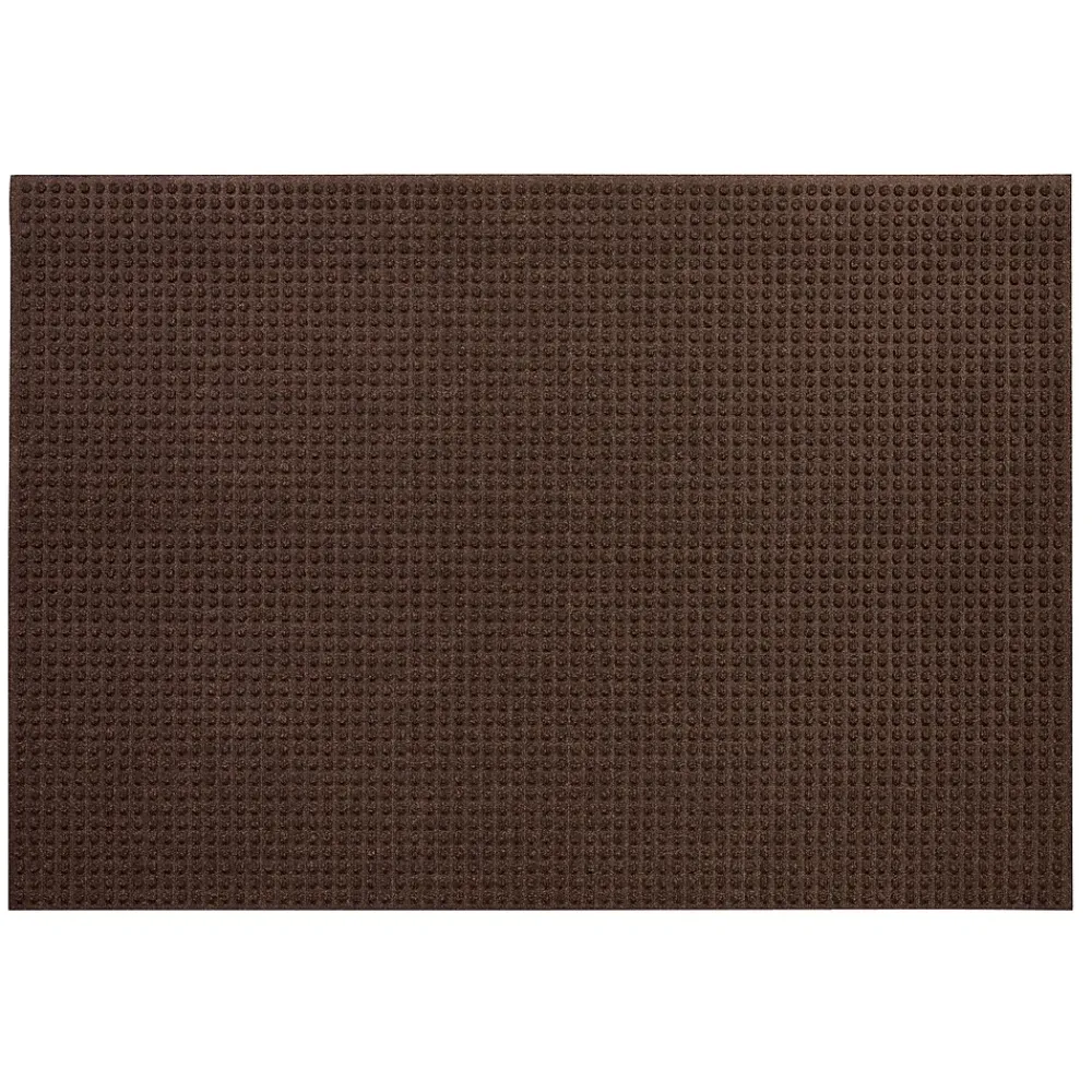 M + A Matting WaterHog Forklift Commercial Floor Mat, 5.67' x 3.92', Dark Brown (12535246110)