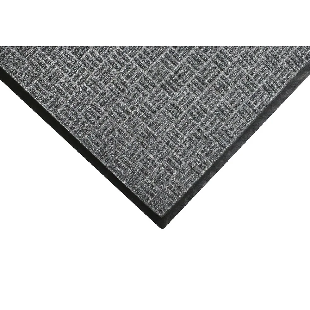 M + A Matting WaterHog Masterpiece Select Commercial Wiper/Scraper Entrance Floor Mat, 4.92' x 2.92', Pewter (2653335070)
