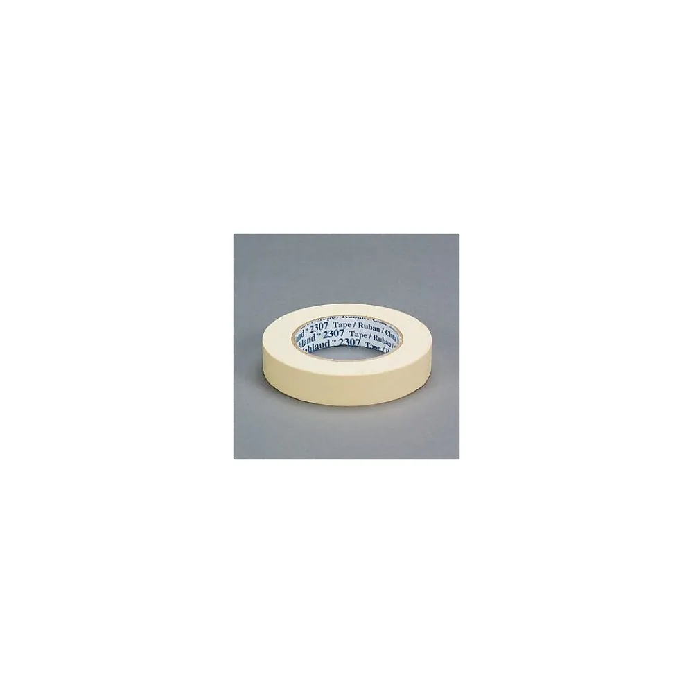 Outlet 3M ™ 1/2" x 60 Yards x 5.2 mil Masking Tape 2307, Tan, 12 Rolls (T933230712PK)