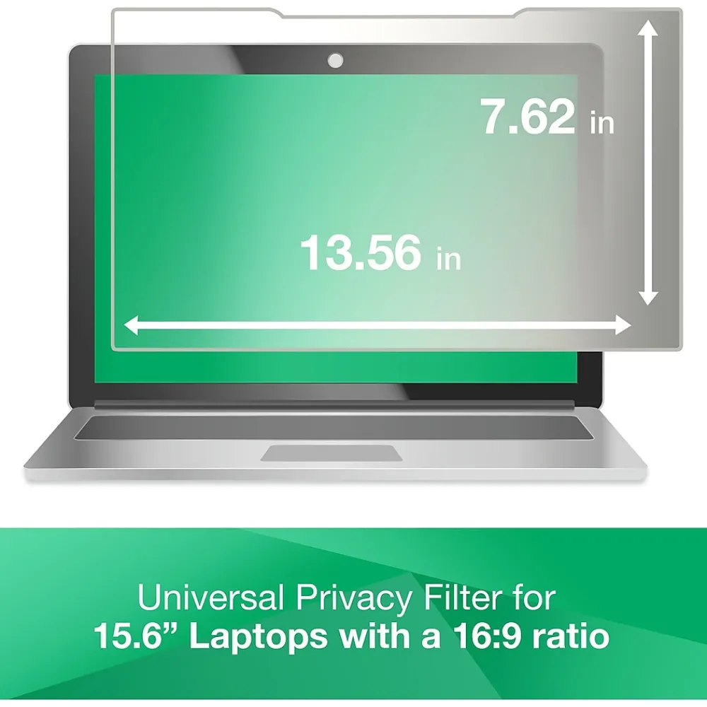 Anti-Glare Filter for 15.6" Widescreen Monitor, 16:9 Aspect Ratio (AG156W9B)<3M Outlet