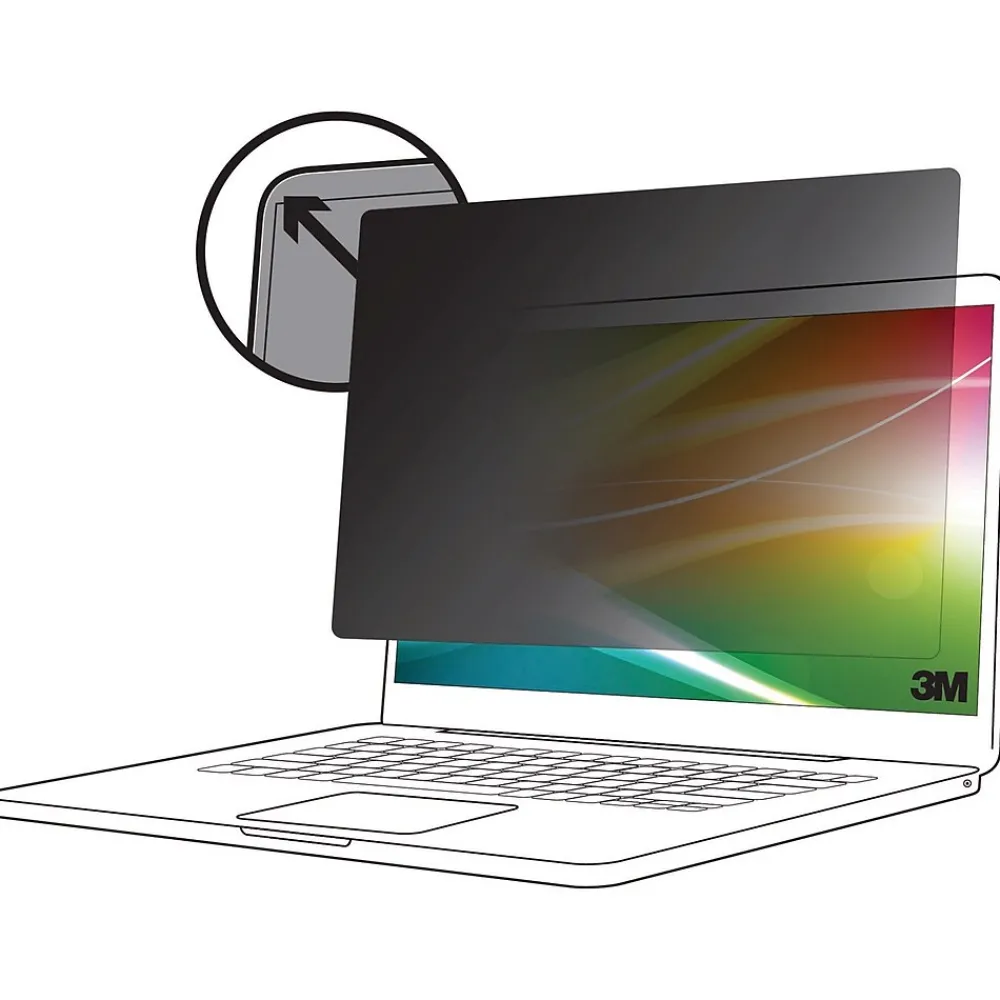 Bright Screen Privacy Filter for 13" Dell Multi-line Laptops, 3:2, (BPNDE005)<3M New
