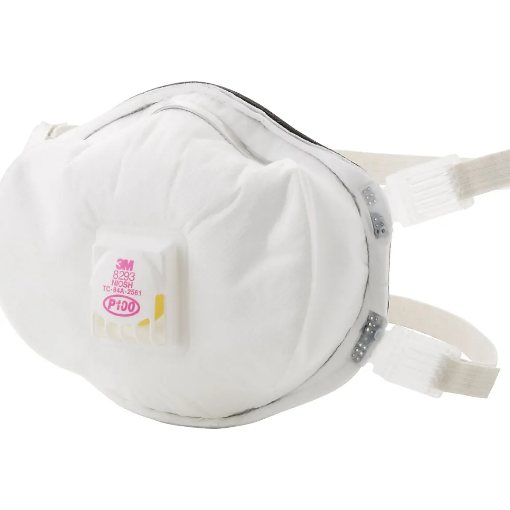 3M ™ Disposable Particulate Respirator,8293, P100, Non-Oil Particulates
