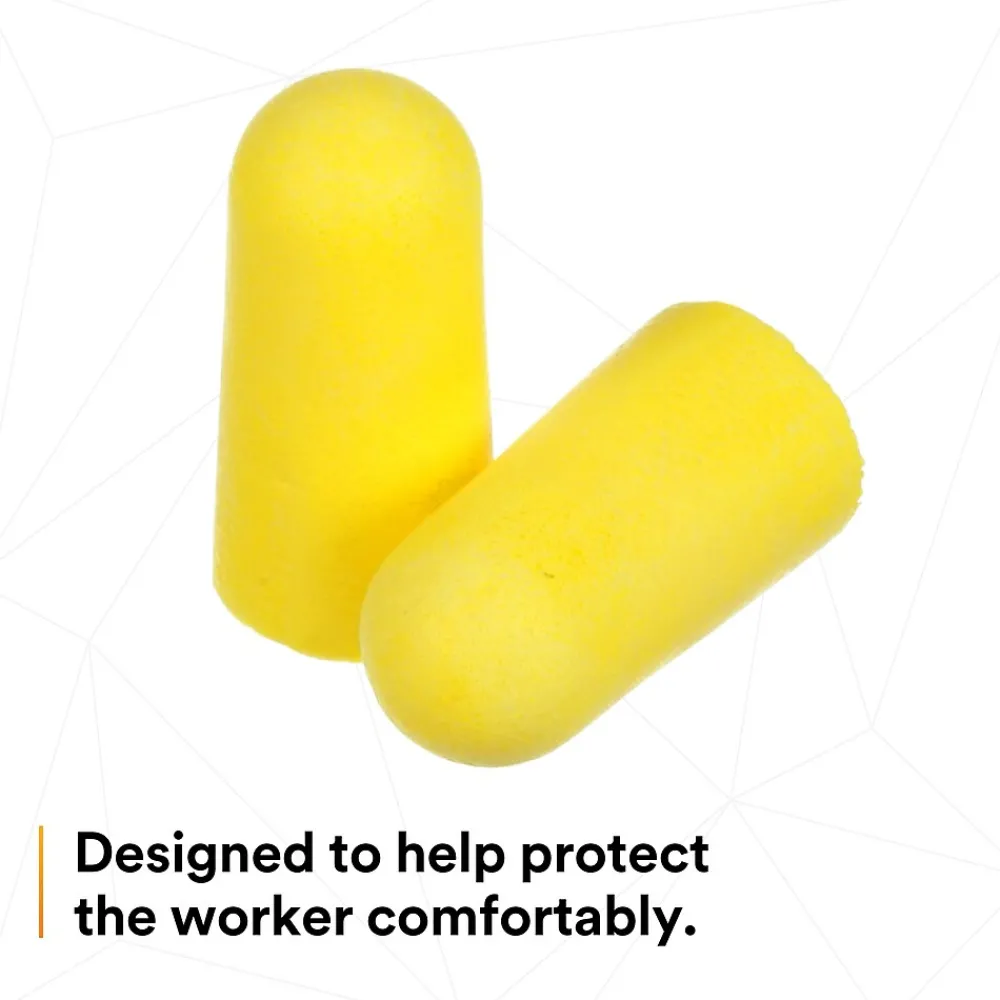 3M E-A-R TaperFit 2 Uncorded Earplugs, 200 Pairs/Box (312-1219)