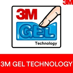 Discount 3M Gel Non-Skid Wrist Rest for Keyboards, Black (WR309LE)
