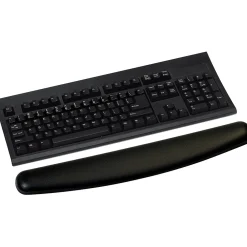 Discount 3M Gel Non-Skid Wrist Rest for Keyboards, Black (WR309LE)