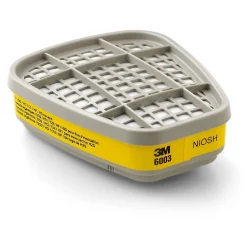 3M â„¢ Half and Full Facepiece Cartridges & Filters, Organic Vapor/Acid Gas Cartridge, 6003, 2/Pack