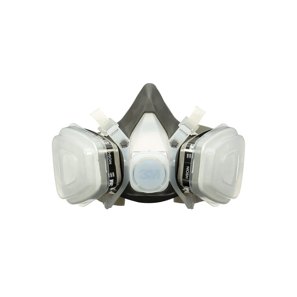 3M ™ Half Facepiece Disposable Respirator Assembly 53P71, Organic Vapor/P95 Respiratory Protection, Large