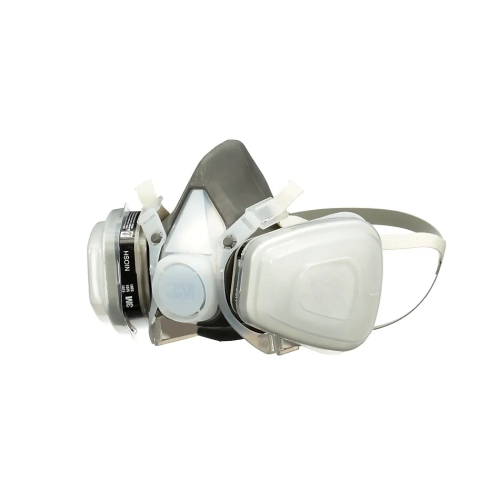 3M ™ Half Facepiece Disposable Respirator Assembly 53P71, Organic Vapor/P95 Respiratory Protection, Large