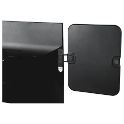 Dry Erase*3M ™ Monitor Whiteboard with Document Clip, Black (MWB100B)