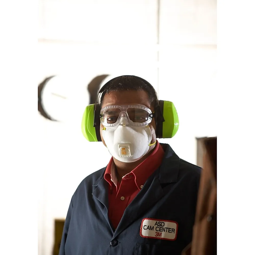 3M N95 Disposable Particulate Respirator with Cool Flow Valve, 10/Box (8511)