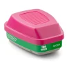 3M Occupational Health & Env Safety Combination Cartridge 2/Pack, Green & Magenta