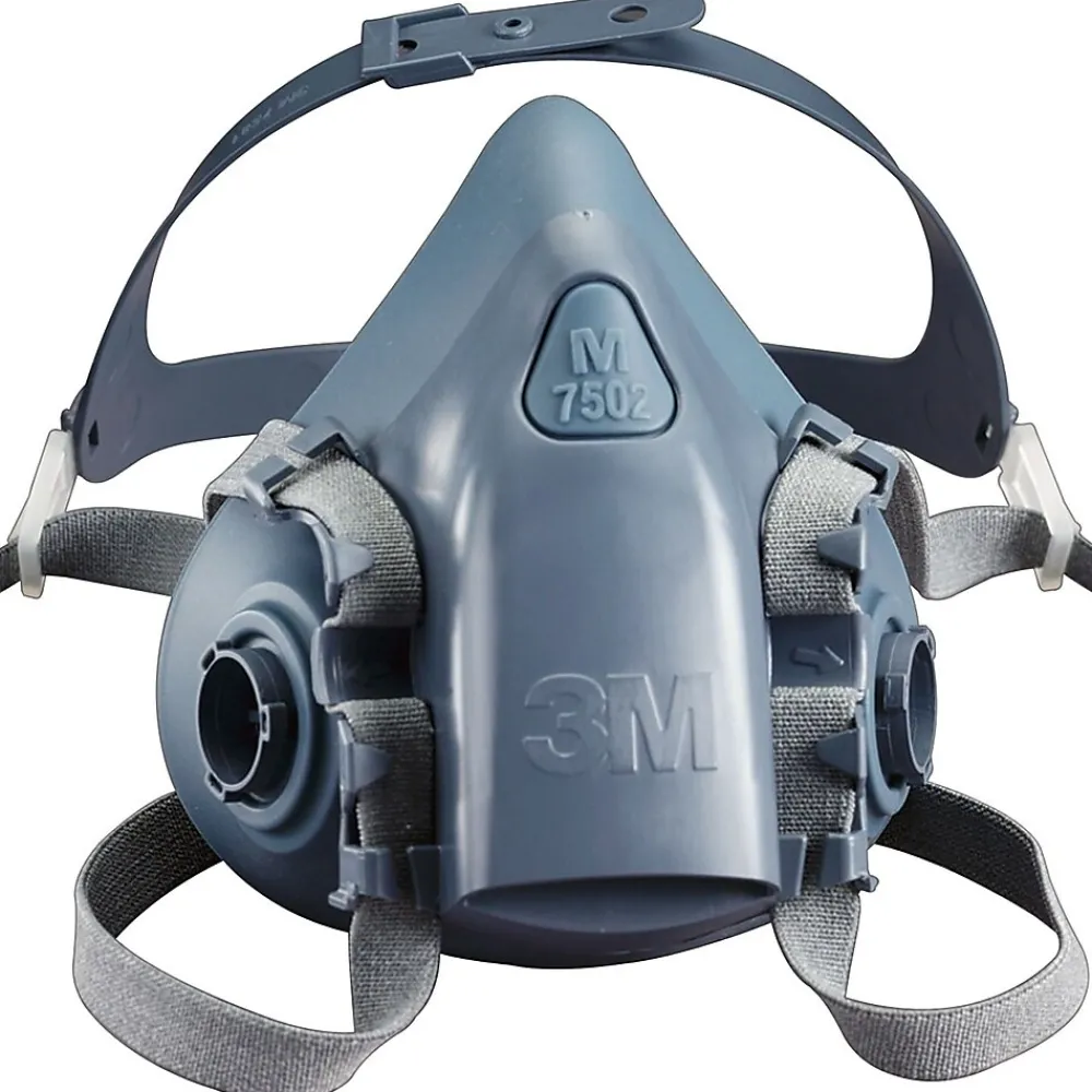 3M OH&ESD Reusable Half Facepiece Respirator, Large