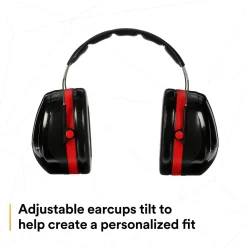 3M PELTOR Optime 105 Over-the-Head Earmuffs (H10A)