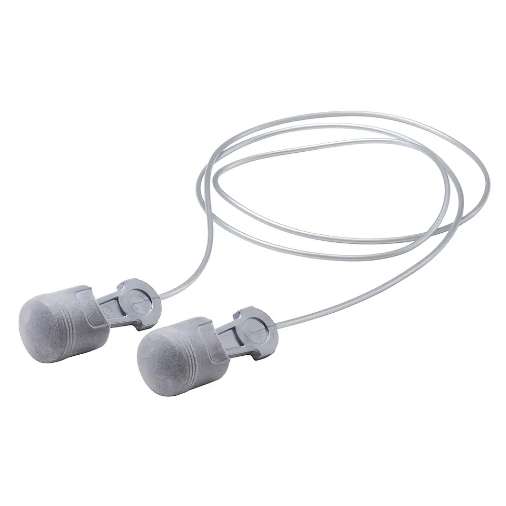 3M ® Pistonz Corded Earplug, 29 dB, 100 Pairs/Box, 100 Pairs/Box
