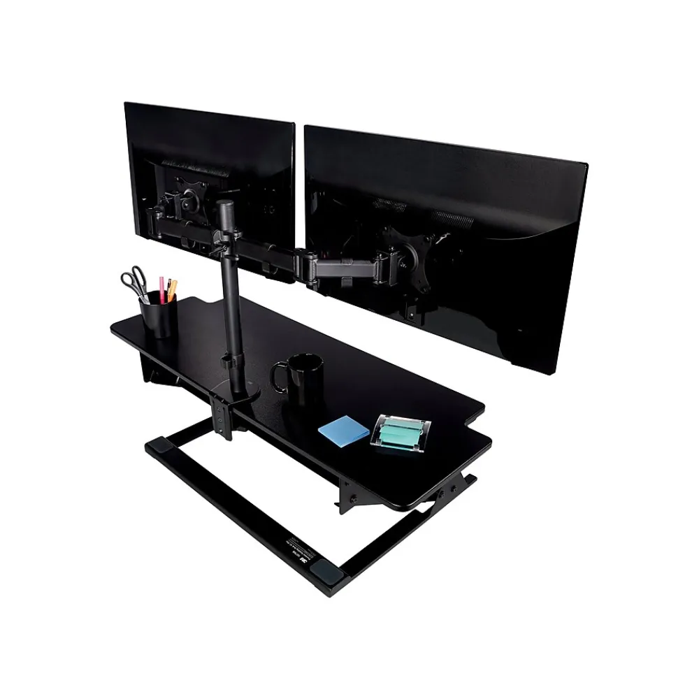 Standing Desks*3M Precision XL Easy Lift 6" - 20" Adjustable Desk, Black (SD70B)