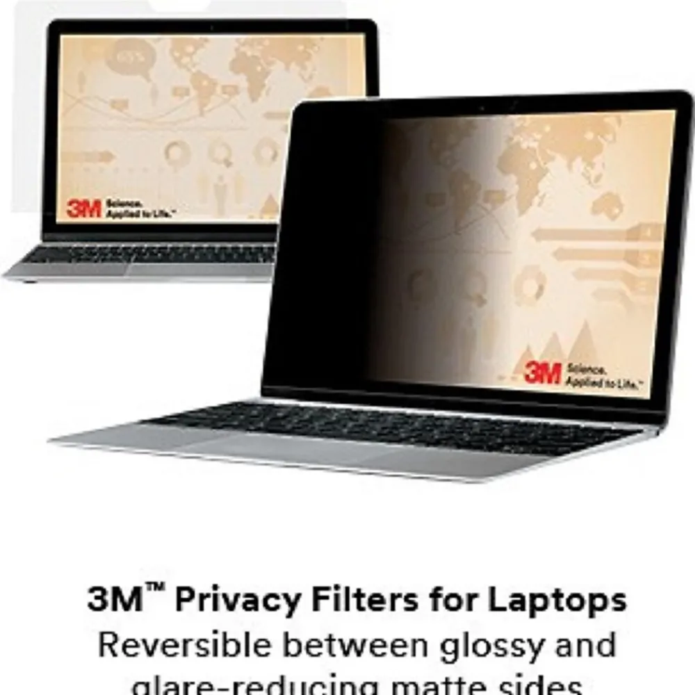 Privacy Filter for Apple MacBook Pro 15" (2016 model or newer) with COMPLY Attachment System (PFNAP008)<3M Best