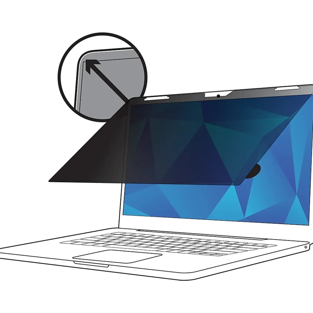 ™ Touch Privacy Filter for 12.3" Full Screen Laptop with COMPLY™ Attachment System (PF123C3E)<3M Hot