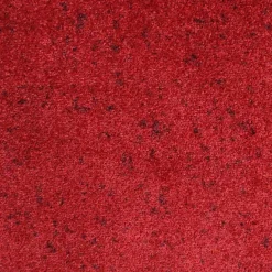 M + A Matting M+A Matting ColorStar Indoor Mat, 3.83' x 5.83', Red/Black (100146540)