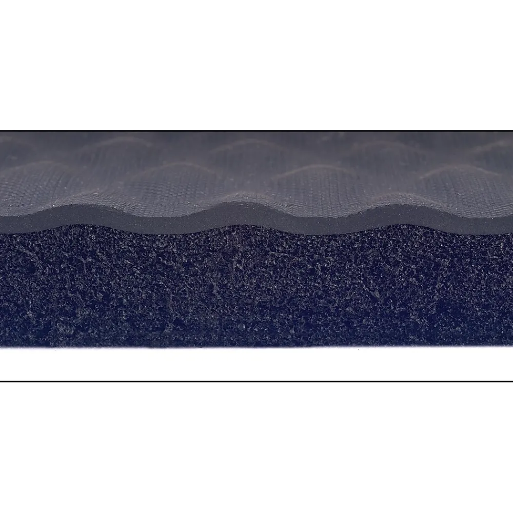 M + A Matting M+A Matting Hog Heaven 7/8" Anti-Fatigue Mat, Black, 116" x 32" (4220310100)