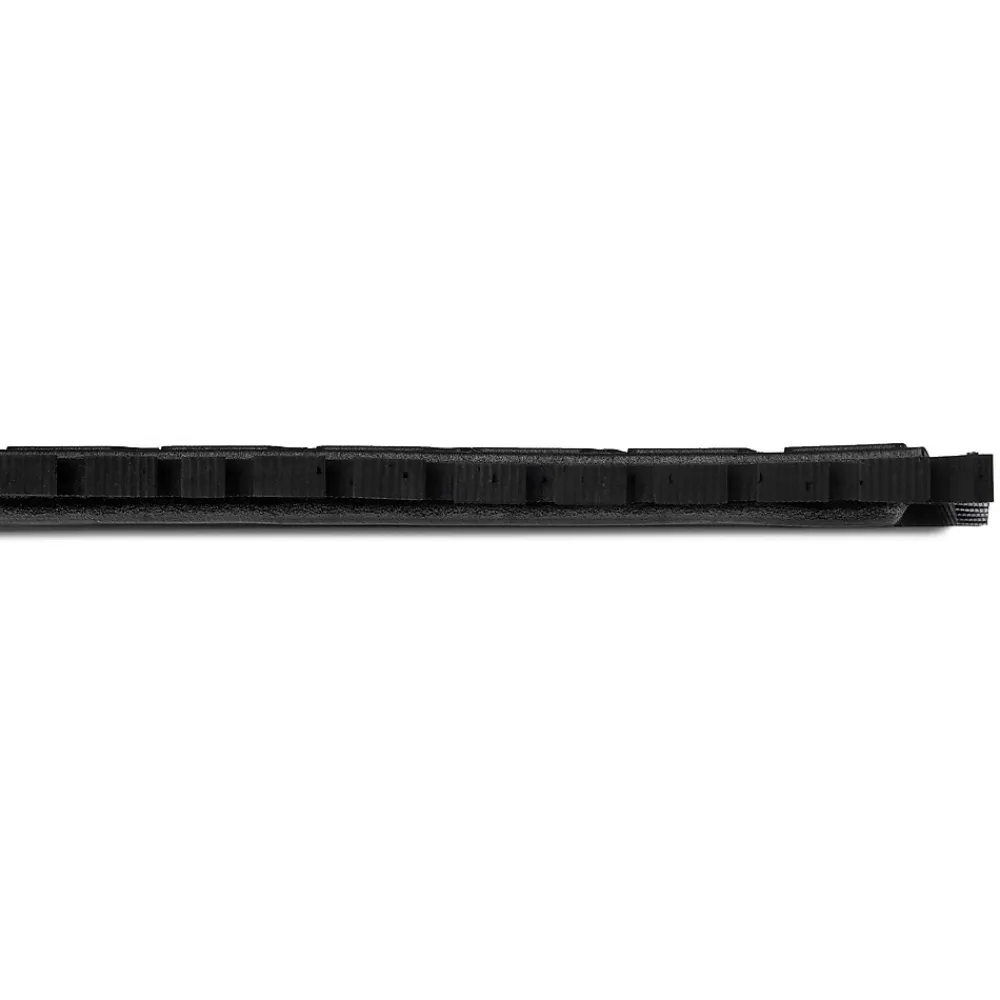 M + A Matting M+A Matting Hog Heaven III Comfort Anti-Fatigue Mat, 3.32' x 3.32', Black Corner (447203100)