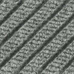 M + A Matting M+A Matting WaterHog Max Grand Diamond, Mat + Two Ends, Universal Cleated, 3' x 11.7', Grey Ash (2250000000000)