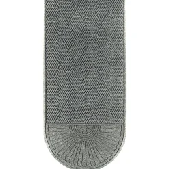 M + A Matting M+A Matting WaterHog Max Grand Diamond, Mat + One End, Universal Cleated , 6' x 11.6', Grey Ash (22200000000000)