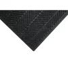 M + A Matting M+A Matting WaterHog Max Herringbone Classic Mat, Smooth, 6' x 12.2', Black Smoke (224070612170)