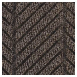 M + A Matting M+A Matting WaterHog Max Herringbone Classic Mat, Smooth, 3' x 5', Chestnut Brown (22407535170)