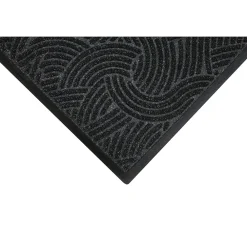 M + A Matting M+A Matting WaterHog Plus Indoor Mat, 3.75' x 5.83', Black Smoke (1857046090)