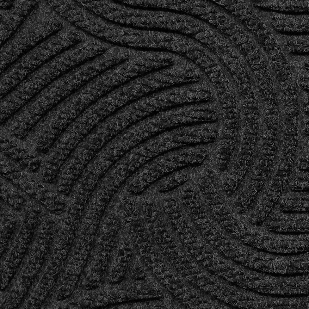 M + A Matting M+A Matting WaterHog Plus Indoor Mat, 2.92' x 9.67', Black Smoke (18570310090)