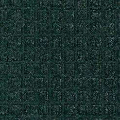 M + A Matting M+A Matting WaterHog Squares Fashion Mat, Universal Cleated, 4' x 10', Ever (28059410070)