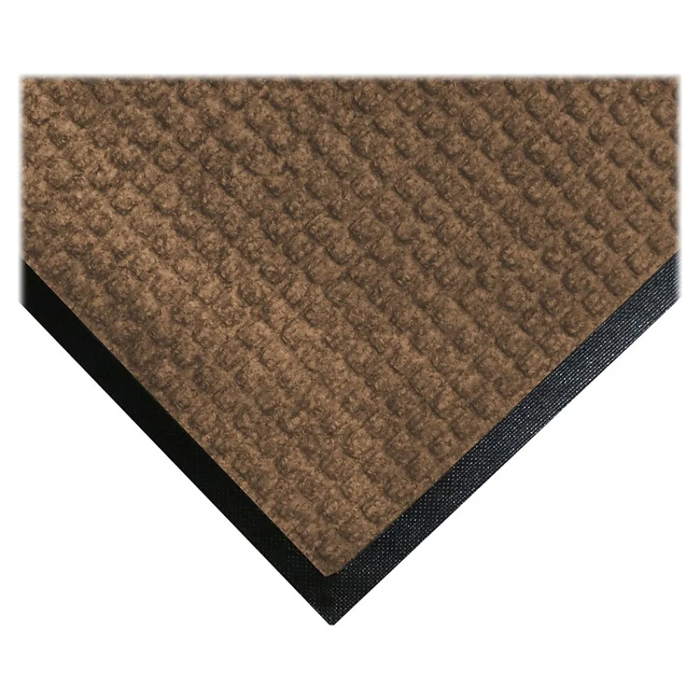M + A Matting M+A Matting WaterHog Squares Classic Mat, Universal Cleated, 4' x 6', camel (2005046070)