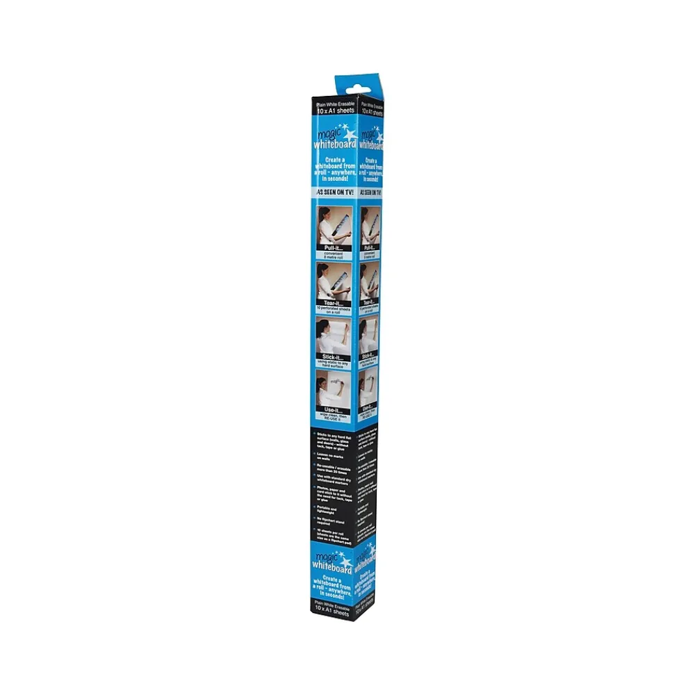 Dry Erase*Magic Whiteboards Dry-Erase Whiteboard, 3' x 2' (MW1125)