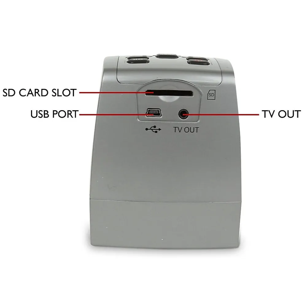 Magnasonic FS50 Portable Photo Scanner, Black