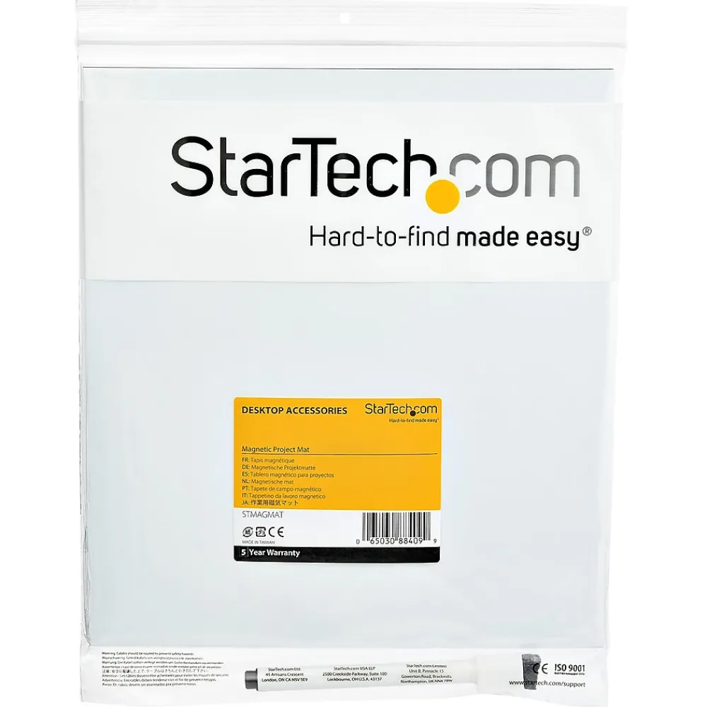Dry Erase*StarTech Magnetic Project Mat - 9.5” x 10.5” (24 cm x 27 cm)