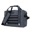 Laptop Bags|Manhattan Portage Yorkville 15" Fabric Laptop Bag, Gray (1628-BL GRY)