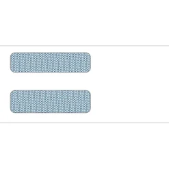 Hot Medical Arts Press MAP Brand Double Window Gummed Envelopes, 3.875 x 8.875 inch, Security Tint, 500/Box