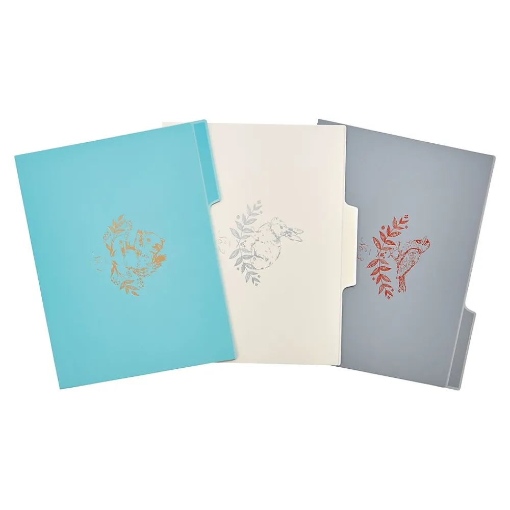 File Folders|Martha Stewart Animal File Folders, 6/Set (MS102Q)